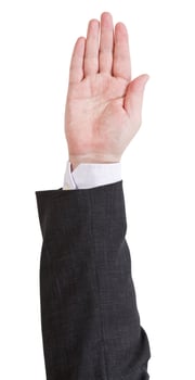 voiting - hand gesture photo