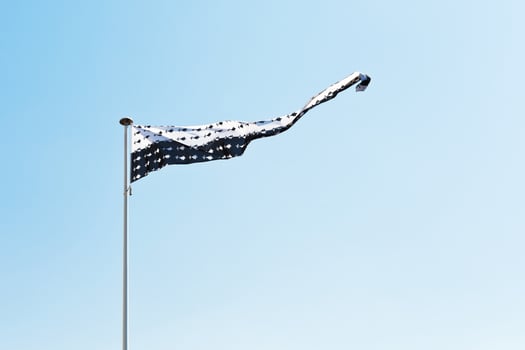 flag of Brittany in Loire-Atlantique, France photo