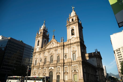 Candelaria Church in Rio de Janeiro photo