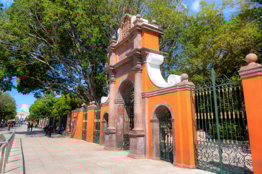 Alameda of Queretaro Mexico photo