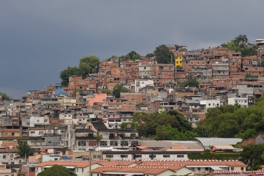 Mangueira Slum by day photo