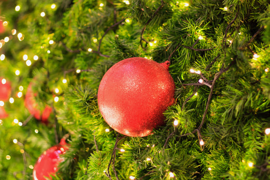 Christmas Tree with Decorations photo
