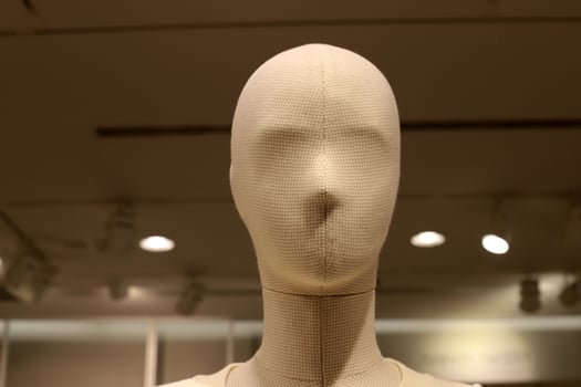 Goods and clothing are sold in a large store in Israel. photo