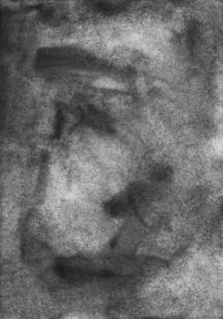 Watercolor black and gray background texture. Watercolour monochrome backdrop. Stains on paper. photo