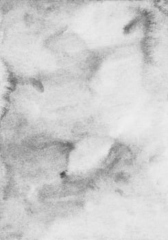 Watercolor light gray background texture. Grey stains on paper overlay. photo