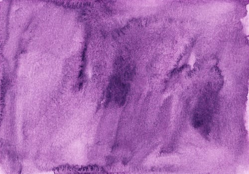 Watercolor dark purple liquid background texture. Aquarelle abstract dirty crimson backdrop. photo