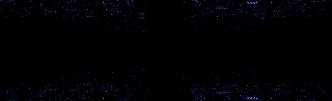 Abstract Blue lights glowing symbols Effect.Futuristic big data information.,3D model and illustration. photo