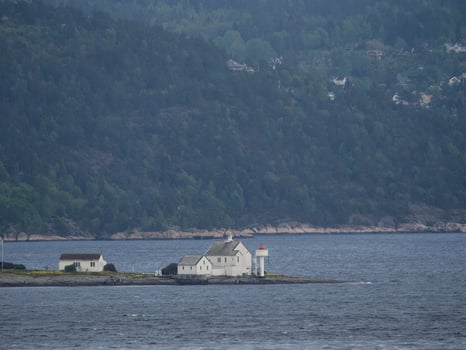 the oslo fjord in norway photo