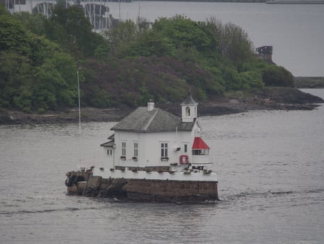 oslo and the oslofjord in norway photo