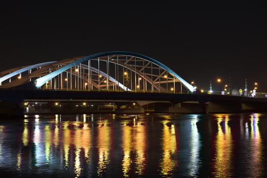 Maqta Bridge, Abu Dhabi, United Arab Emirates photo