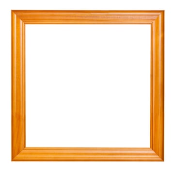 square lacquered wooden picture frame photo