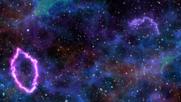 nebula galaxy astrology deep outer space cosmos background beautiful abstract illustration art dust photo