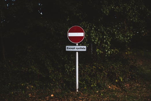 No entry signal photo