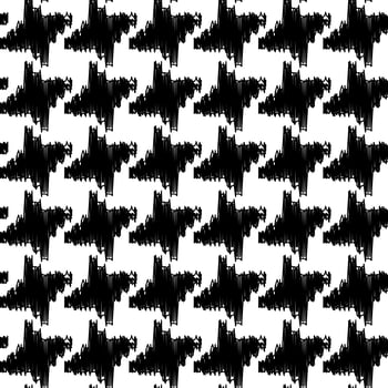 Seamless fashion pattern. Dog toth black and white texture. Tartan print. photo