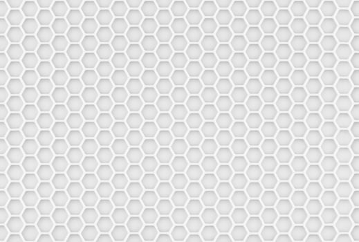 abstract white seamless honeycomb texture and unobtrusive sharp background photo