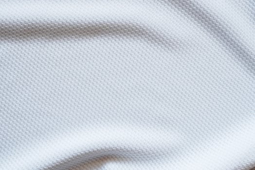 White football jersey clothing fabric texture sports wear background photo