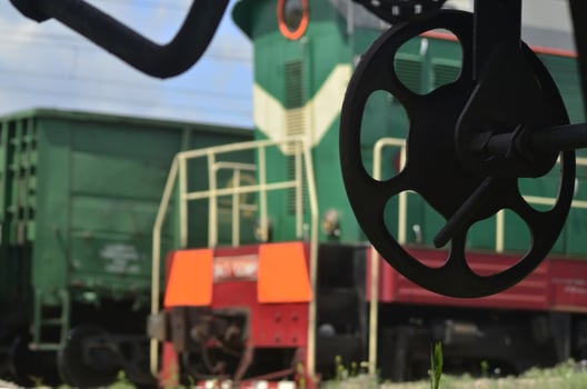 Details of the freight railcar photo