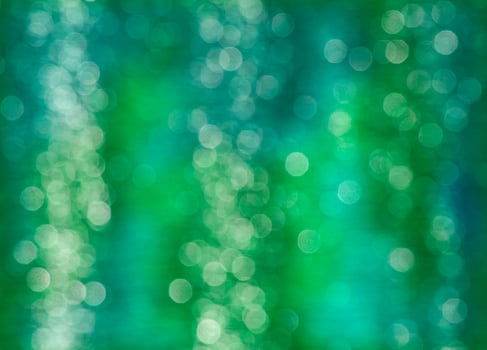 green-blue Defocused Lights Background photo