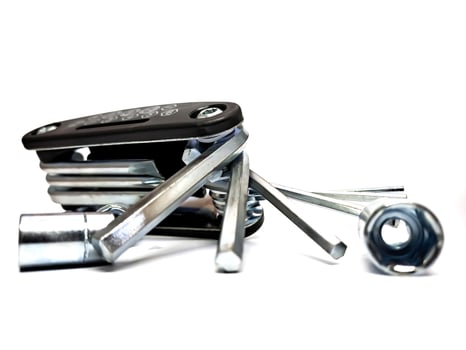 Bicycle repair tools wrench photo