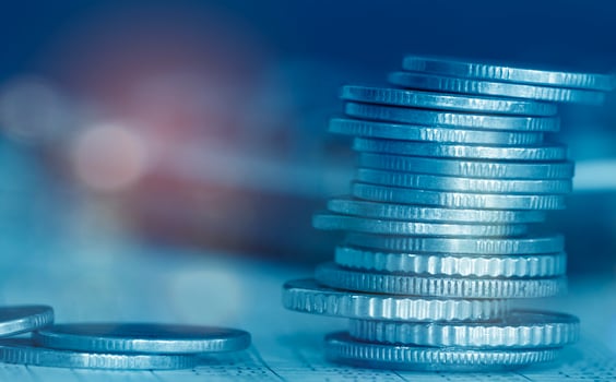 Finance ideas and charts for business. photo