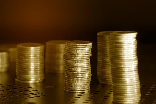 Finance ideas and charts for business. photo