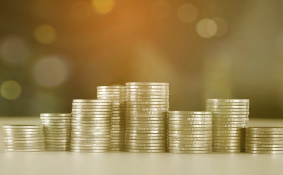 Finance ideas and charts for business. photo