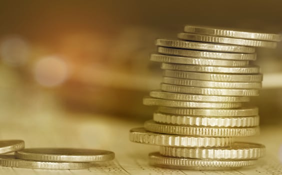 Finance ideas and charts for business. photo