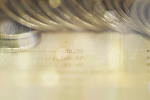Finance ideas and charts for business. photo