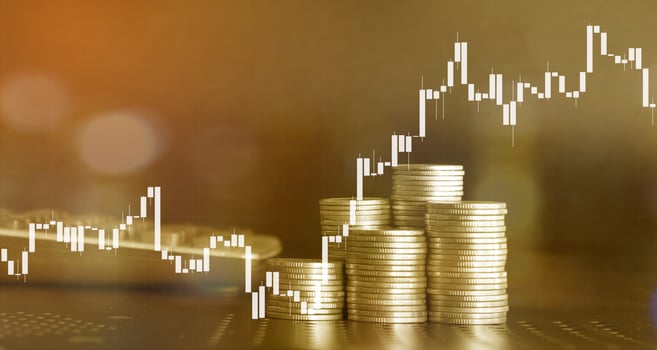 Finance ideas and charts for business. photo
