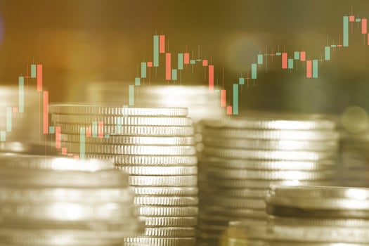 Finance ideas and charts for business. photo
