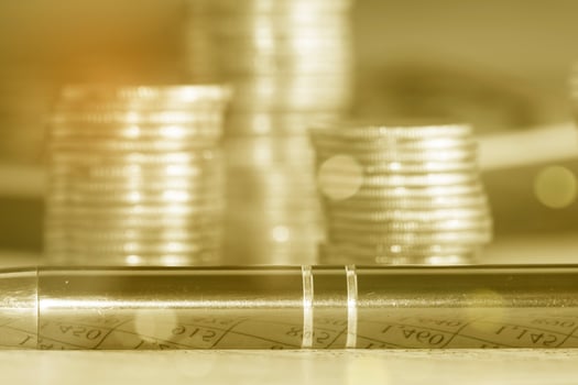 Finance ideas and charts for business. photo