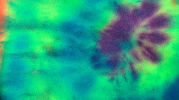 abstract spots in green and blue background photo