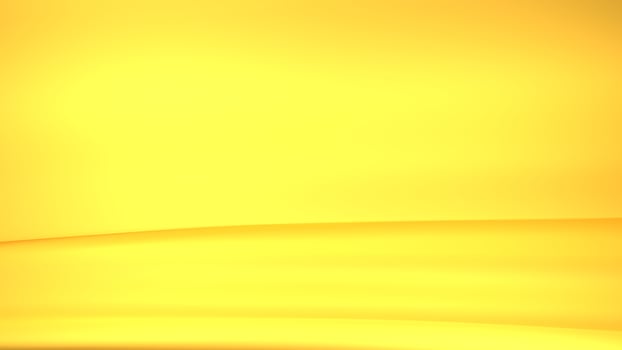 3d rendering of yellow bright abstract fabric texture background. Happy new year concept. Scene for advertising, cosmetic, technology, showcase, banner, food, summer, metaverse. Product display photo