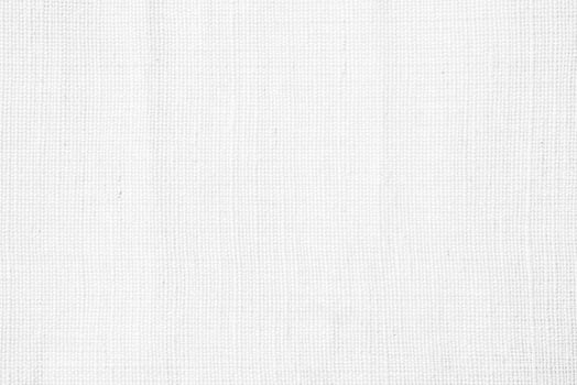White linen canvas fabric texture background photo