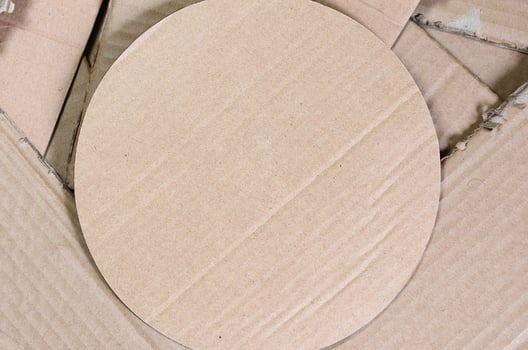 Background of paper textures piled ready to recycle. A pack of old office cardboard for recycling of waste paper. Pile of wastepaper photo