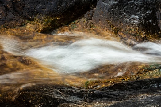 Close up of flowing water photo