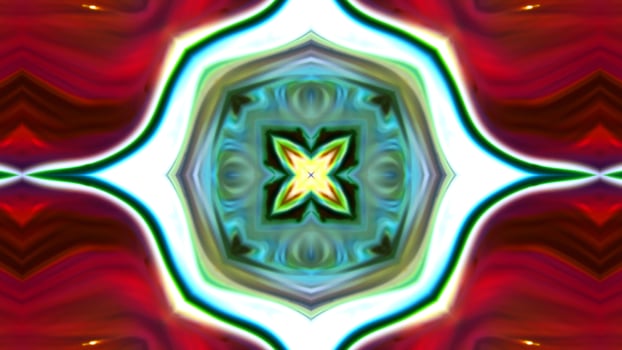 Wonderful Kaleidoscope Backgrounds Created From Colorful Ink Paint Spread photo