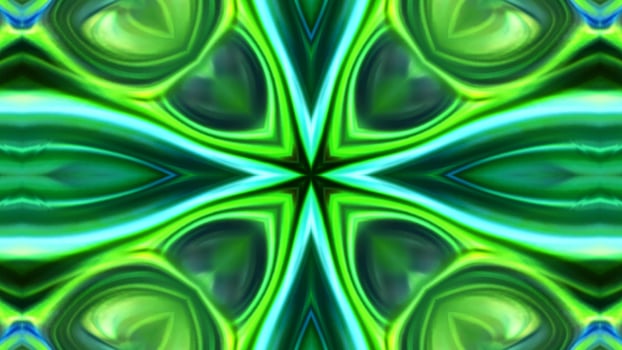Wonderful Kaleidoscope Backgrounds Created From Colorful Ink Paint Spread photo