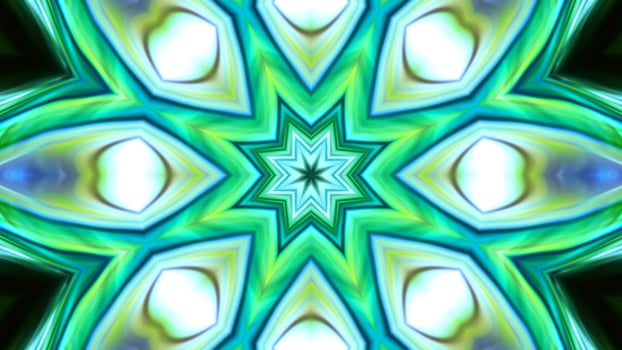 Wonderful Kaleidoscope Backgrounds Created From Colorful Ink Paint Spread photo