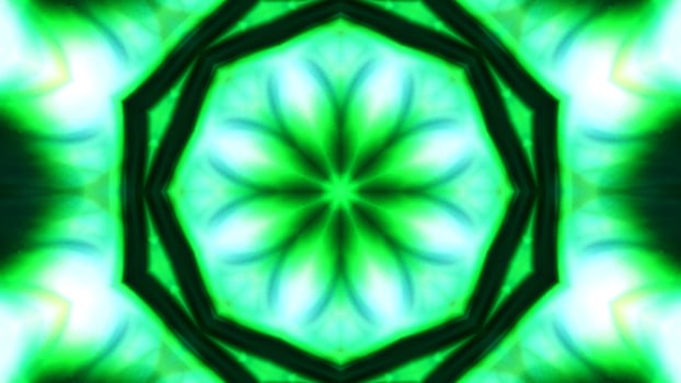 Wonderful Kaleidoscope Backgrounds Created From Colorful Ink Paint Spread photo