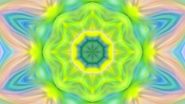 Wonderful Kaleidoscope Backgrounds Created From Colorful Ink Paint Spread photo