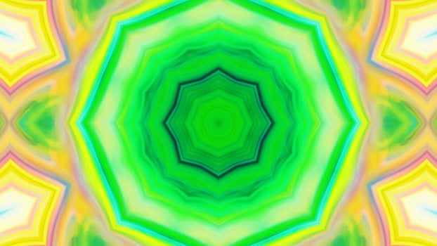 Wonderful Kaleidoscope Backgrounds Created From Colorful Ink Paint Spread photo