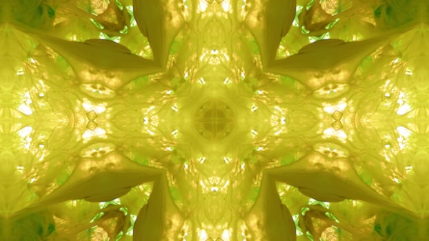 Wonderful Kaleidoscope Backgrounds Created From Colorful Ink Paint Spread photo