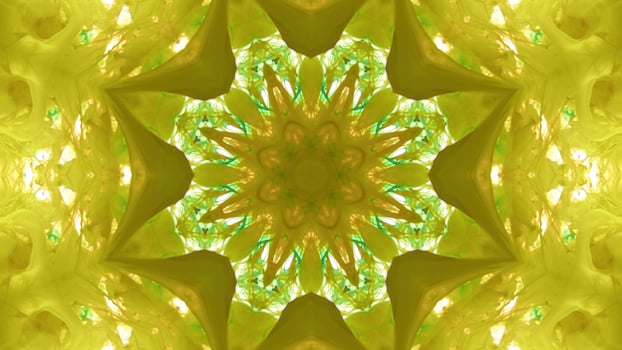 Wonderful Kaleidoscope Backgrounds Created From Colorful Ink Paint Spread photo