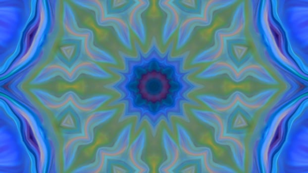 Wonderful Kaleidoscope Backgrounds Created From Colorful Ink Paint Spread photo