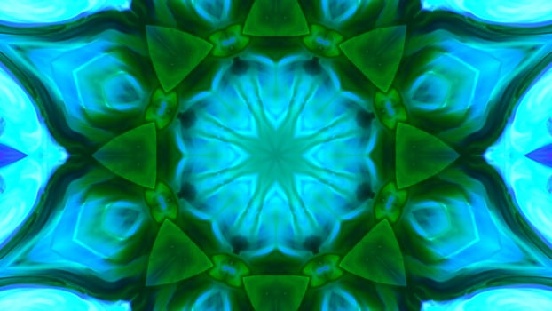 Wonderful Kaleidoscope Backgrounds Created From Colorful Ink Paint Spread photo