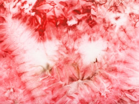 abstract pink pattern on silk batik photo