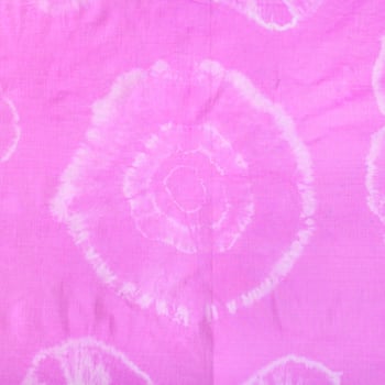 detail of abstract pattern of pink scarf photo