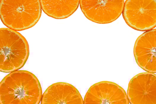 The ripe and fresh mandarins close up for background. photo