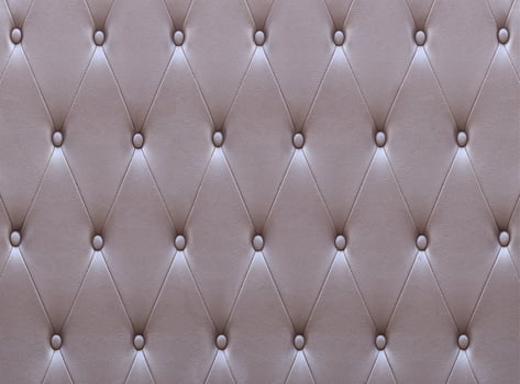 Pattern of brown leather seat upholstery photo